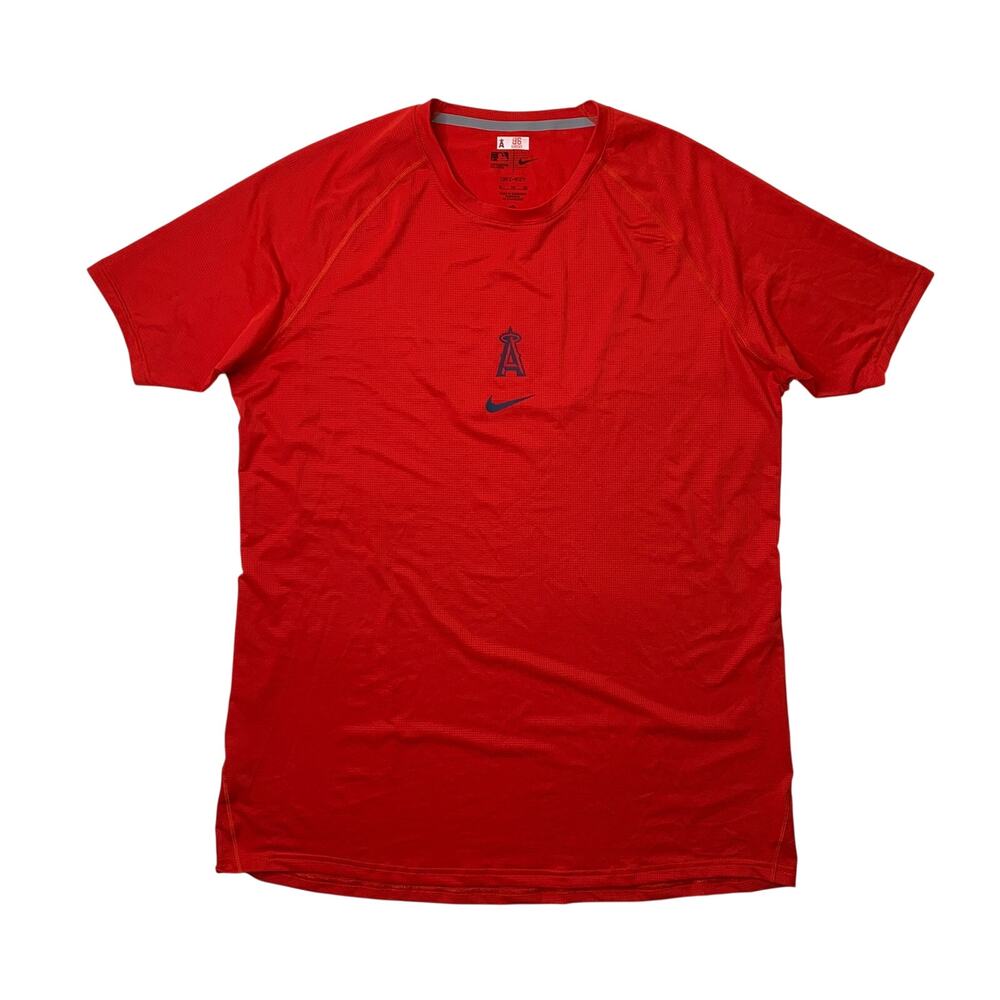 Los Angeles Angels Shirt Mens XL Team Issue Authentic Collection Nike Dri Fit